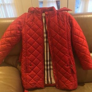 Used Burberry coat